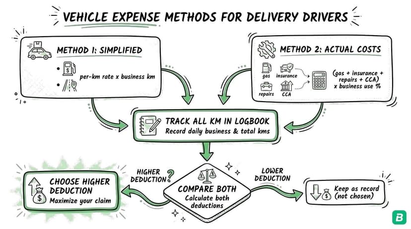 DoorDash & Uber Eats Tax Deductions Canada 2026: Delivery Driver Guide ...