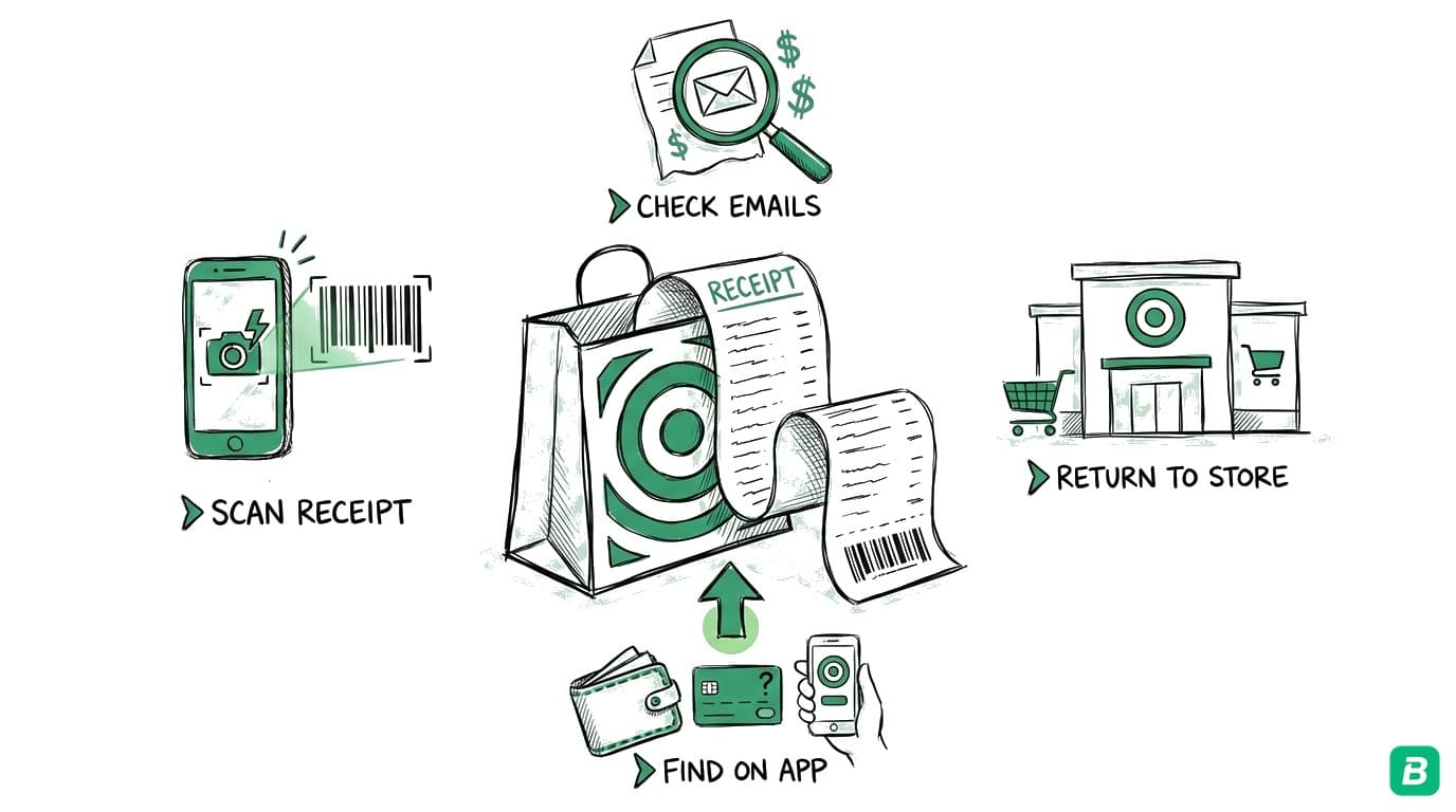 How to Find a Target Receipt (2026): Digital, In-Store & Online