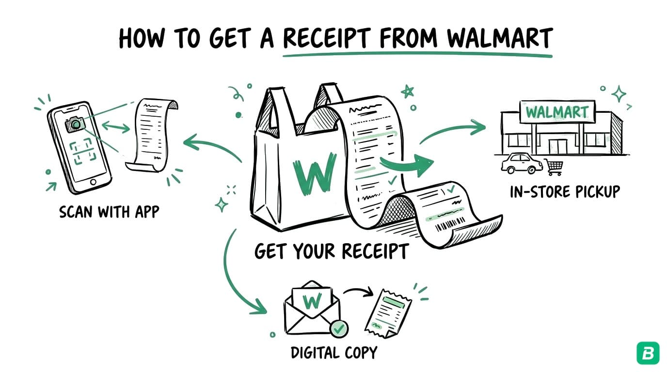 How to Get a Receipt from Walmart (2026): Digital & In-Store