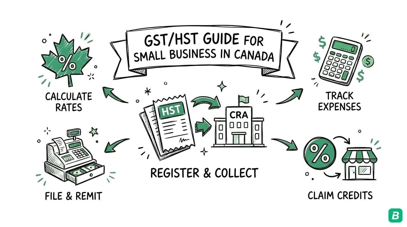 GST/HST for Small Business in Canada: Complete Filing Guide (2026)