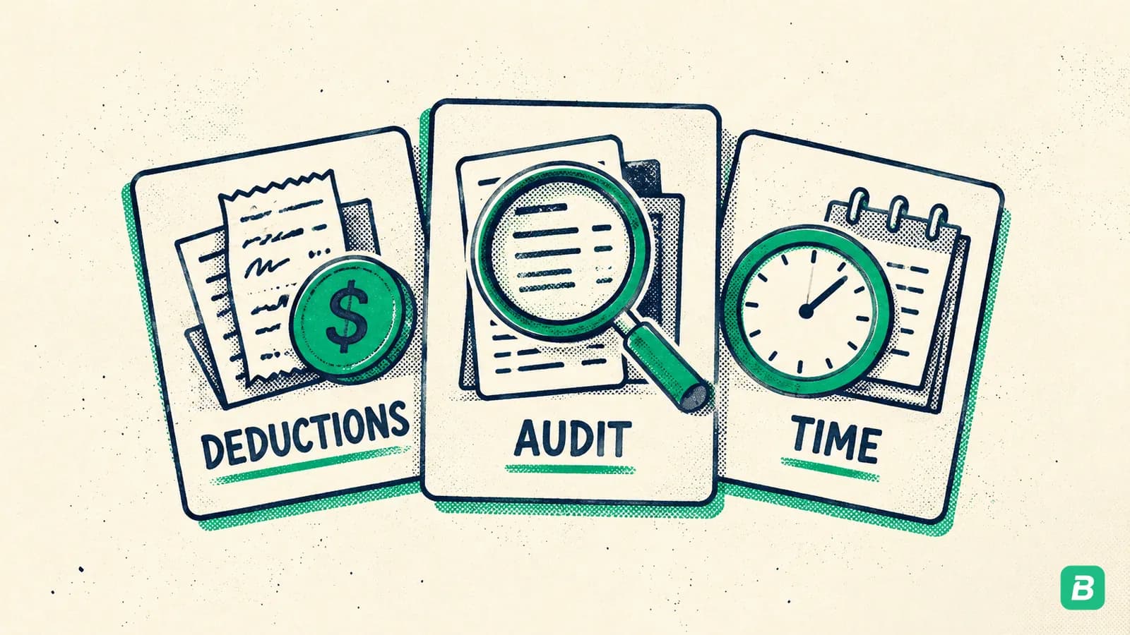 Three reasons to track receipts: deductions, audits and time