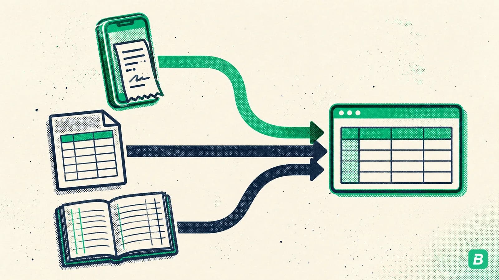 Three paths to a spreadsheet, software or an app