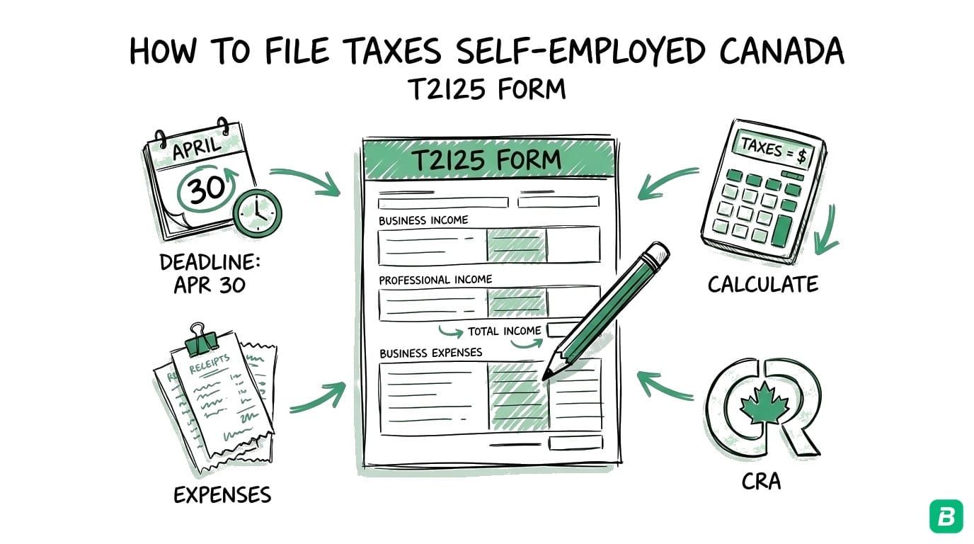 How to File Taxes as a Self-Employed Canadian (2026): Step-by-Step ...