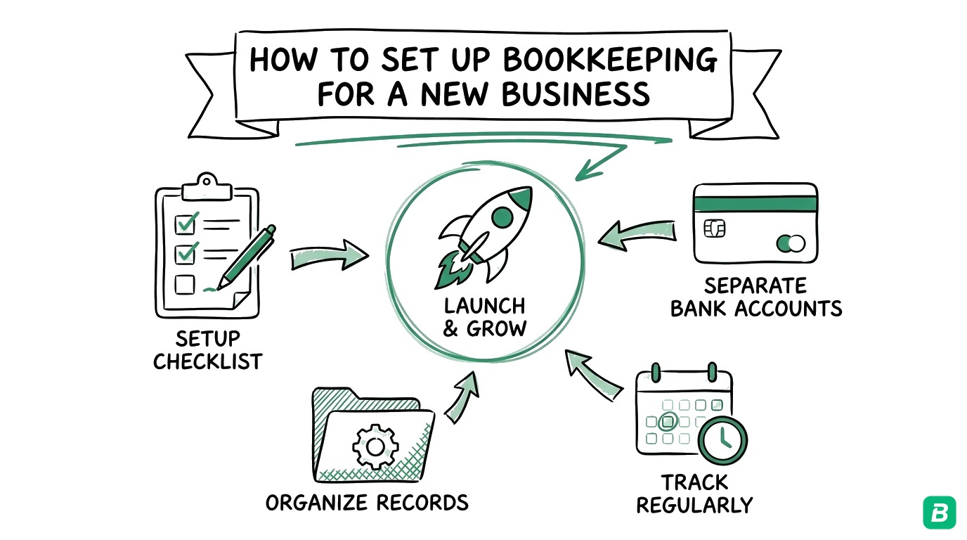 How to Set Up Bookkeeping for a New Business in Canada: Step-by-Step ...